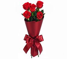 Букет 5 Красных роз Эдлесс Лав в Лабытнангах