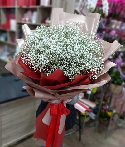 Букет цветов из: Гипсофила в Лабытнангах