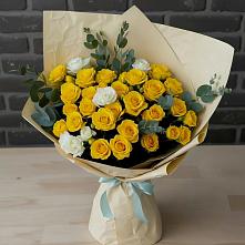 Букет цветов из:  Розы в Лабытнангах