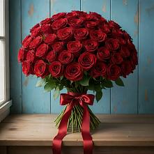 Букет Красные розы Блэк Меджик в Лабытнангах
