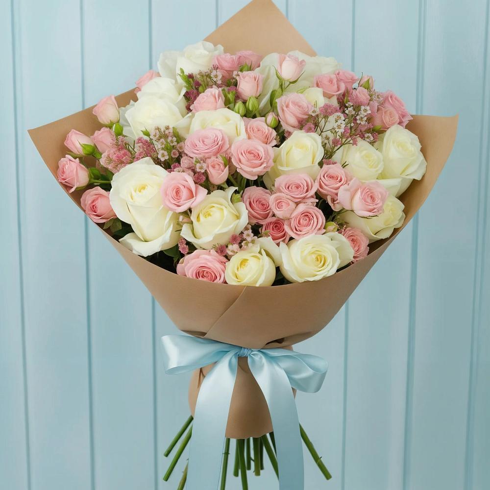 Букет цветов из: Розы в Лабытнангах