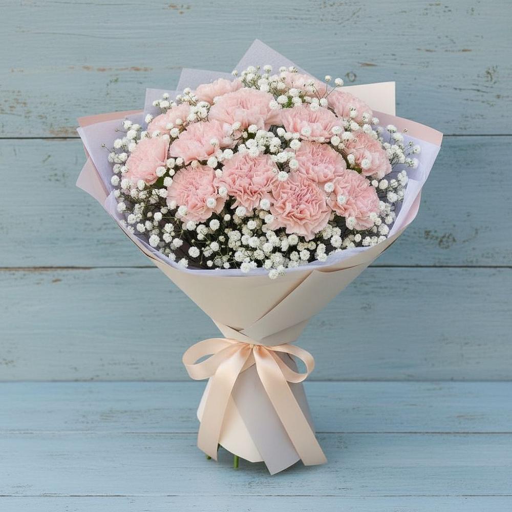 Букет цветов из: Гвоздики в Лабытнангах