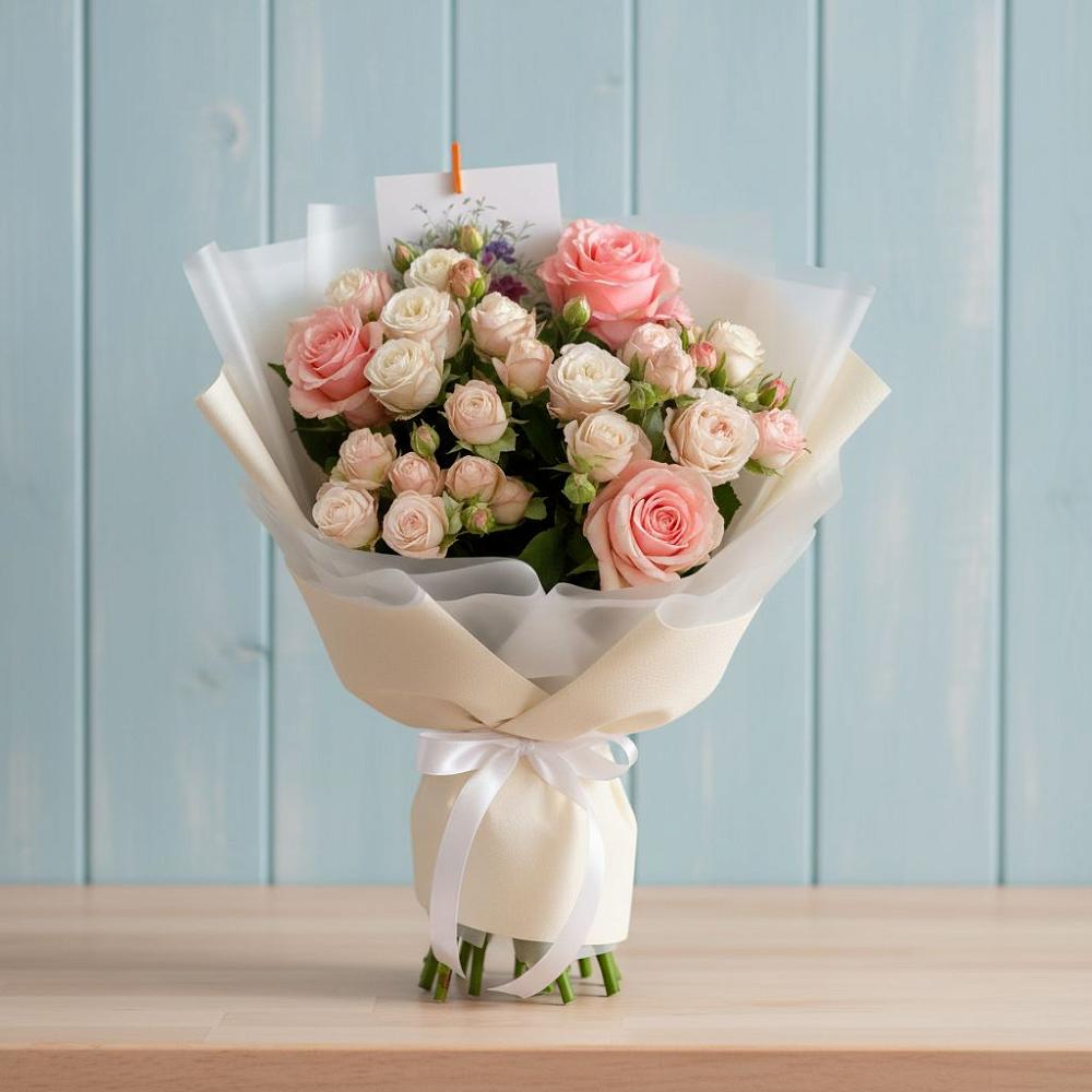 Букет цветов из: Розы в Лабытнангах