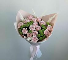 Букет цветов из:  Розы и Хризантемы #REPLACE_PRED# Лабытнангах