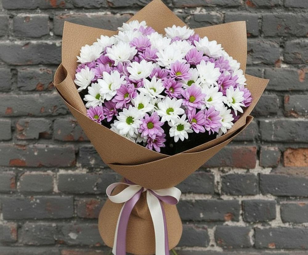 Букет цветов из: Хризантемы в Лабытнангах