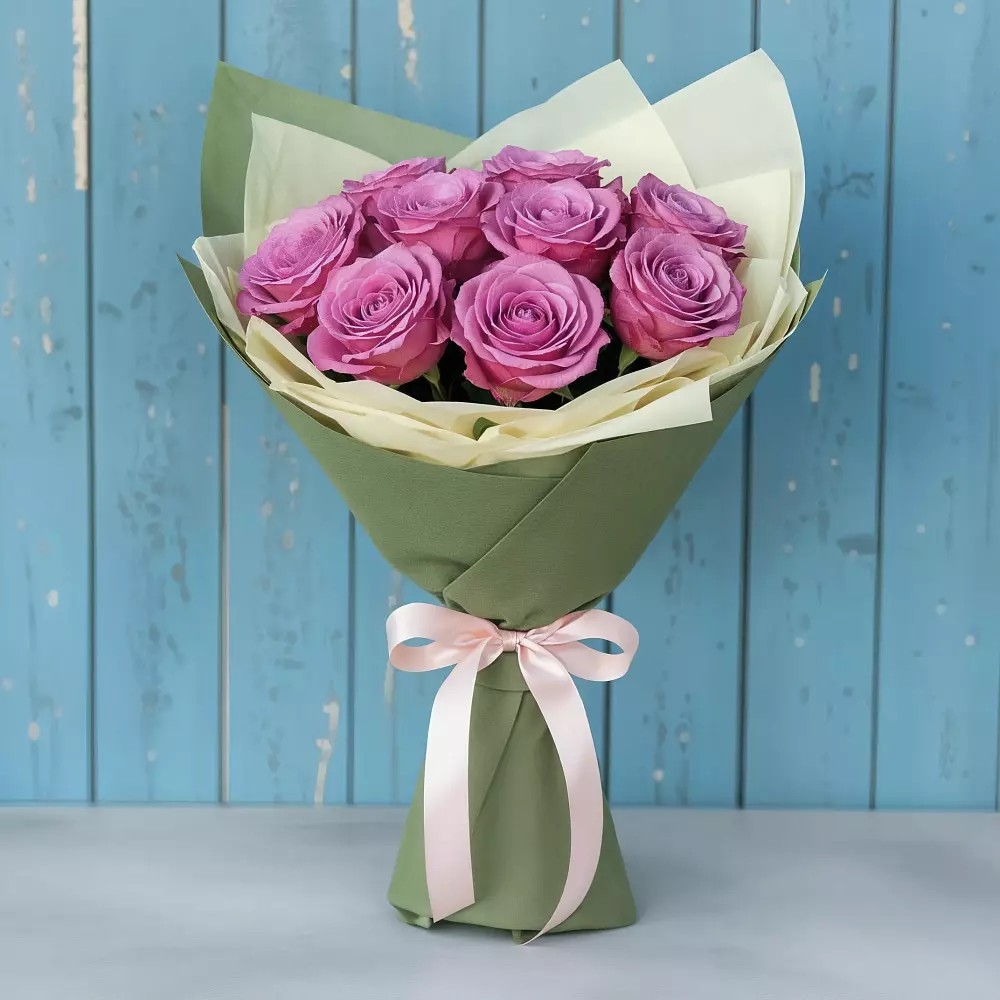 Букет Розы Фёрст Леди в Лабытнангах