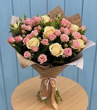 Букет цветов из:  Розы в Лабытнангах