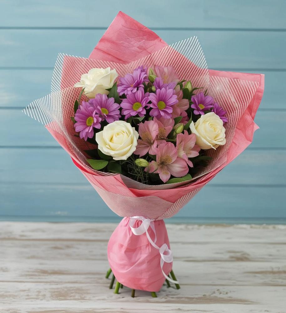 Букет цветов из: Герберы в Лабытнангах