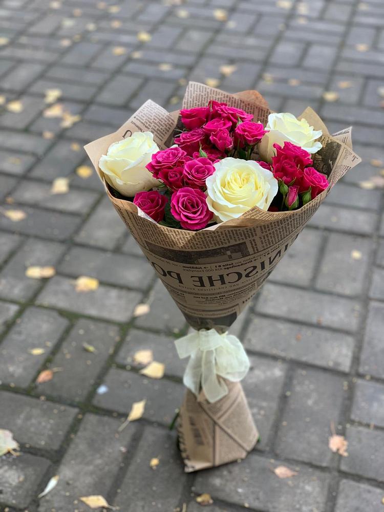 Букет цветов из: Розы в Лабытнангах