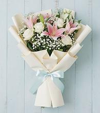 Букет цветов из:  Лилии в Лабытнангах